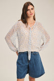Bluebell Print Blouse