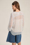 Bluebell Print Blouse