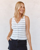 Ruffle Hem Knitted Vest