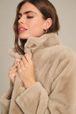 Sheena Lux Fur Crop Jacket