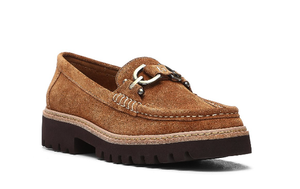 Helio Calf Suede Loafer