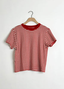 Tash Jersey Stripe Short Sleeve Tee