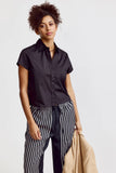 The Boxy Short Sleeve Cropped Shirt