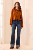 Brooke Comfort Stretch Palazzo Wide Leg Denim Jeans