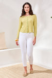 Button Front Knit Cardigan