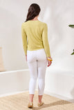 Button Front Knit Cardigan