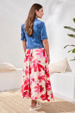 Comfort Stretch Elbow-Sleeve Denim Jacket
