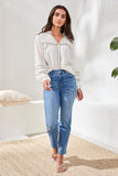 Sophia Curvy Comfort Stretch Straight Leg Jeans