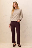5 Pocket Pull On Ankle Pant