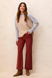 Comfort Stretch Wide Leg Pull-On Pants