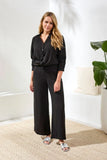 Flare Cotton Gauze Pant