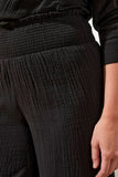 Flare Cotton Gauze Pant