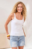 BLUE THREAD Fitted Stretch Tank Top