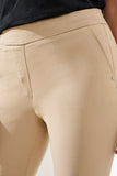 Flatten It® Slim Leg Capris Pants With Snap Vents