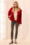 Lofty Chic Funnel Neck Jacket