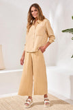 Overshirt In Washed Cavalry Twill