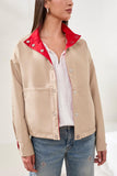 Reversible Snap Front Jacket
