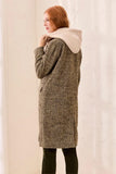 Car Coat w/ Removable Hoodie Fooler