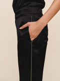 Trouser W/Beaded Piping