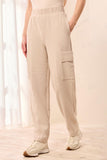 Pull On Ankle Pant W/Cargo Pockets