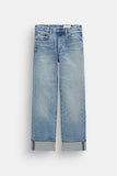 Brinley Straight Leg Cuff Jean