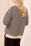Crew Neck Top W/ Combo