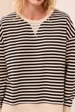 Crew Neck Top W/ Combo