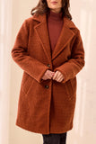 Single Breasted Coat w/ Lining