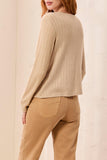 Crew Neck Cardigan