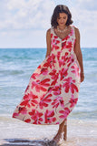 Sleeveless Floral Dress