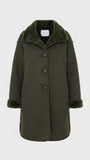 Lux Suede Fur Reversible Jacket