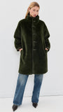 Lux Suede Fur Reversible Jacket