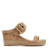 Cork Wedge w/Buckle