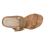 Cork Wedge w/Buckle