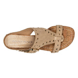 Ofelia Buckle Micro Wedge w/Studs