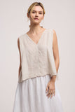 Renna Linen Top
