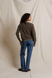 Ziggy Inside Out Fleece Shrunken Crewneck Sweatshirt