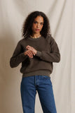 Ziggy Inside Out Fleece Shrunken Crewneck Sweatshirt