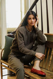 Ziggy Inside Out Fleece Shrunken Crewneck Sweatshirt