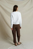 Ziggy Inside Out Fleece Shrunken Crewneck Sweatshirt