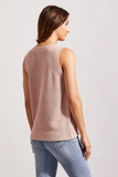 Ribbed Knitted Sweater Vest